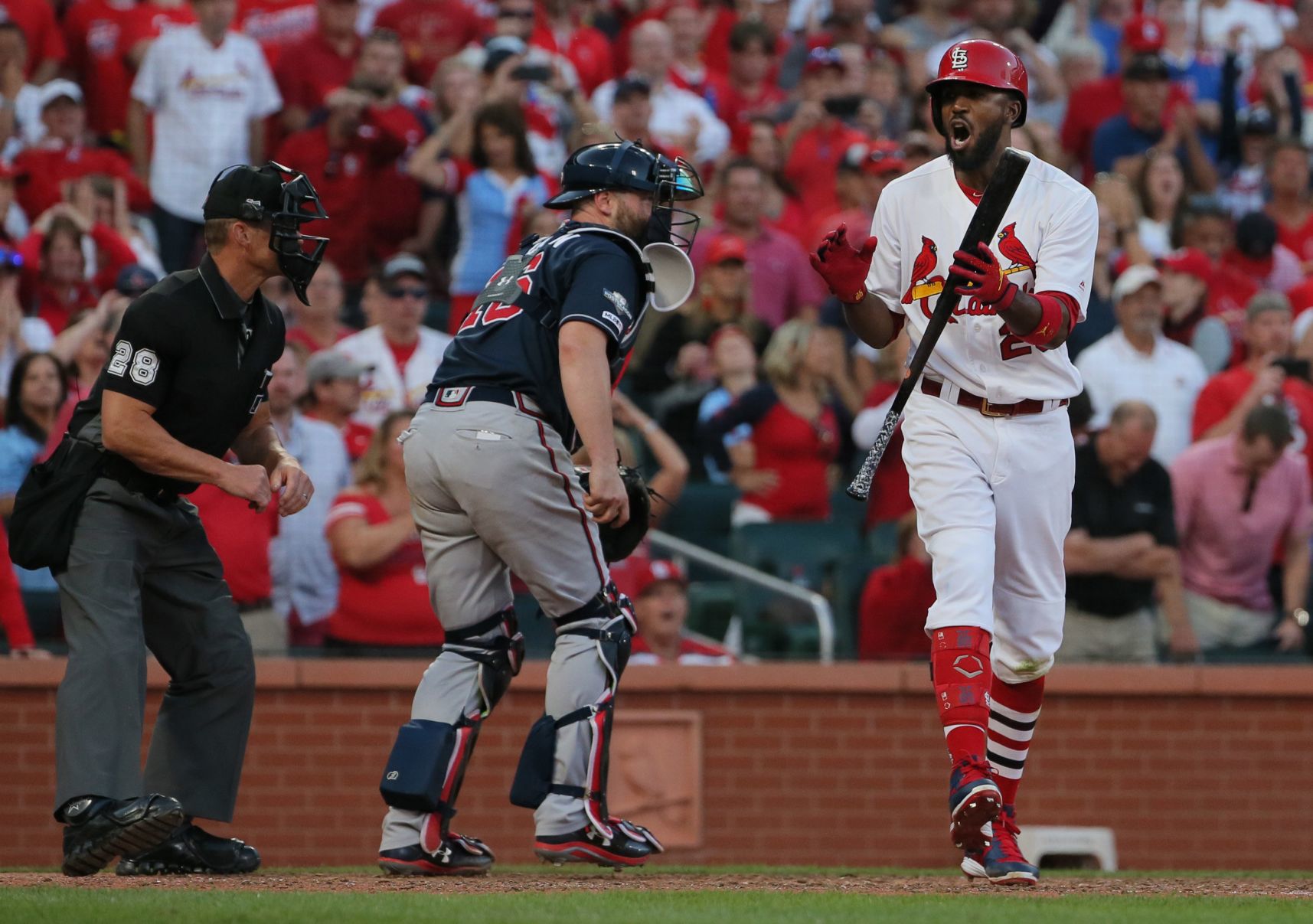Atlanta Braves vs St. Louis Cardinals, Game 4 NLDS in St. Louis